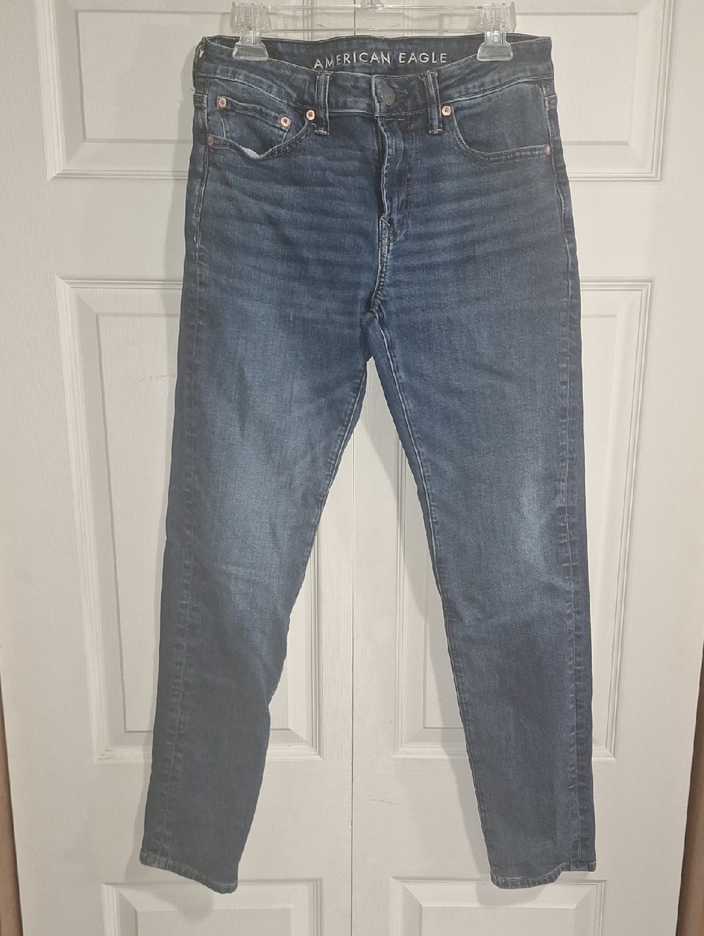 American Eagle Outfitters Men's Dark Blue "Athletic Fit" Jeans - 29 X 34